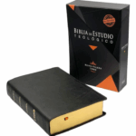 Biblia de Estudio Teologico RVR1960 Cuero Legítimo (Spanish Edition)