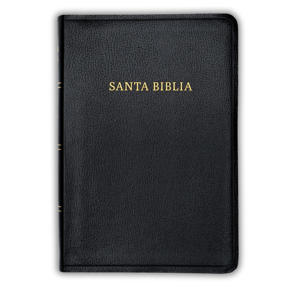 Biblia Letra Súper Gigante 19 pts RVR1960 – Piel Sintética Negra con Índice y Cierre (Zipper) Edición en Español – Fácil Lectura y Uso Diario