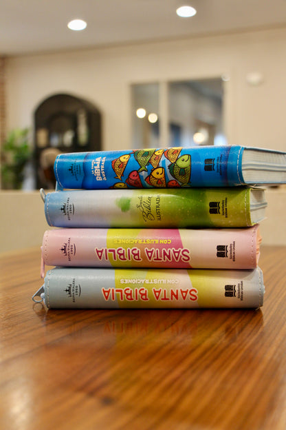 Santa Biblia para Niños, Compacta, Imitación Piel, Peces