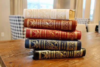 La Biblia Latinoamérica de Lujo Blanca, Letra Grande, Imitación piel