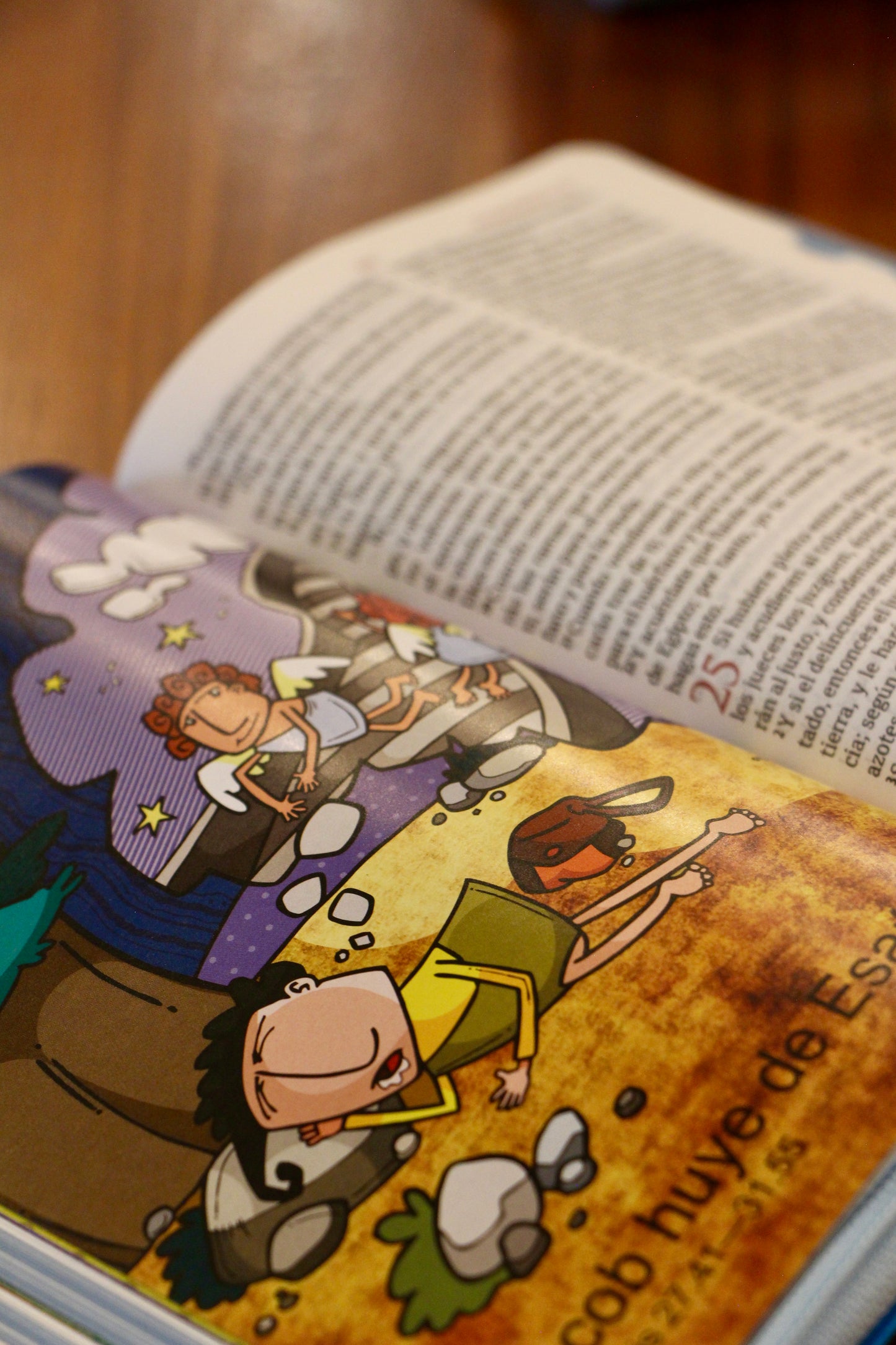 Santa Biblia para Niños, Compacta, Imitación Piel, Peces