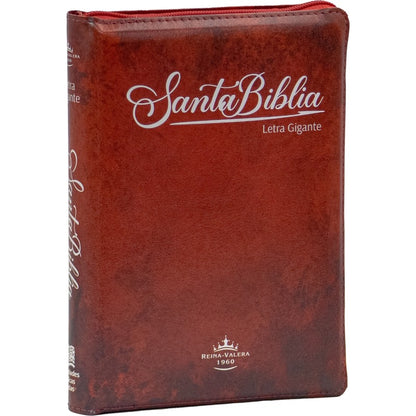 Holy Bible Manual Giant Print Imitation Leather, Red