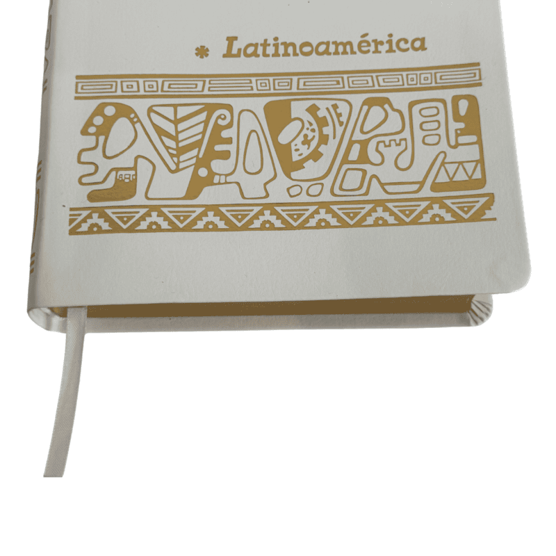 La Biblia Latinoamérica de Lujo Blanca, Letra Grande, Imitación piel