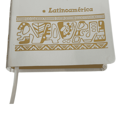 La Biblia Latinoamérica de Lujo Blanca, Letra Grande, Imitación piel
