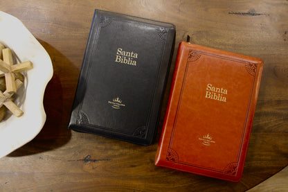 Biblia de Estudio Arcoiris, Imitacion Piel, Bronce