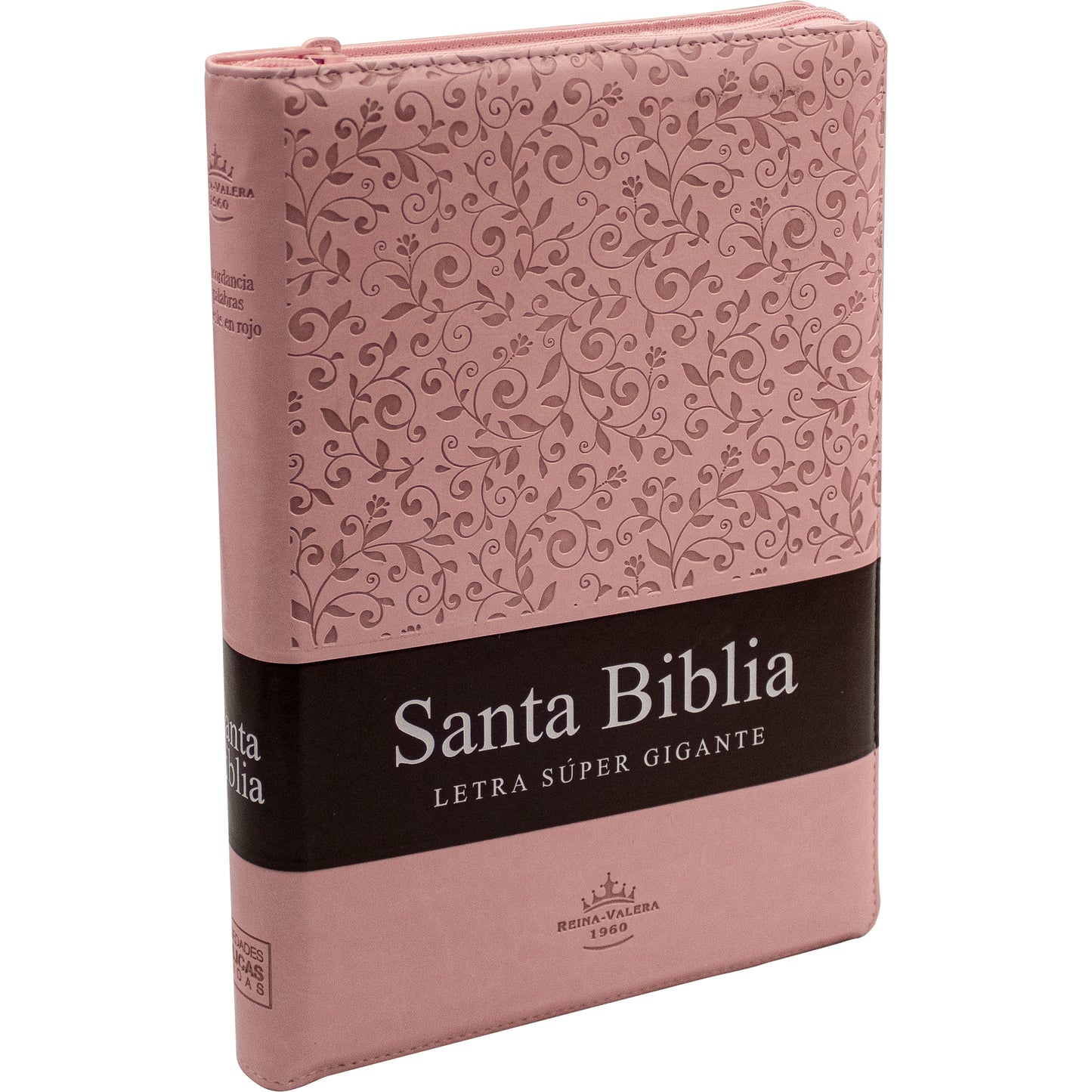 Santa Biblia Super Gigante 19 pt Letra Grande Rosa Pink en Español – Edición Fácil Lectura para Estudio y Devocional. RVR60