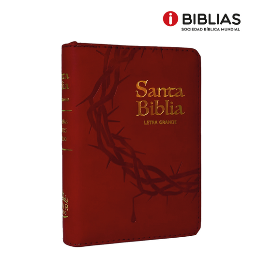 Biblia de Bolsillo color Rojo - (9 puntos Letra Pequeña)