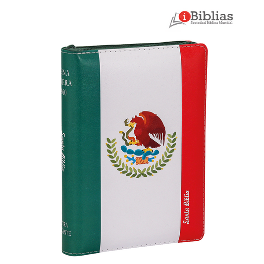 Biblia bandera México - (14 puntos Letra Gigante)