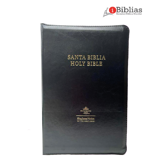 Biblia Bilingüe color Negro