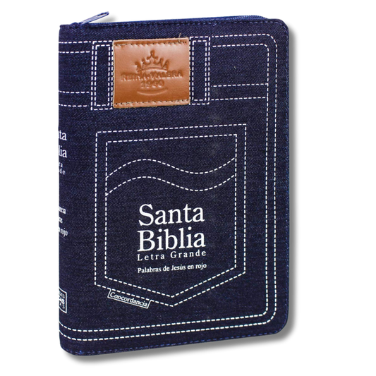Santa Biblia Letra Grande Denim – RVR1960