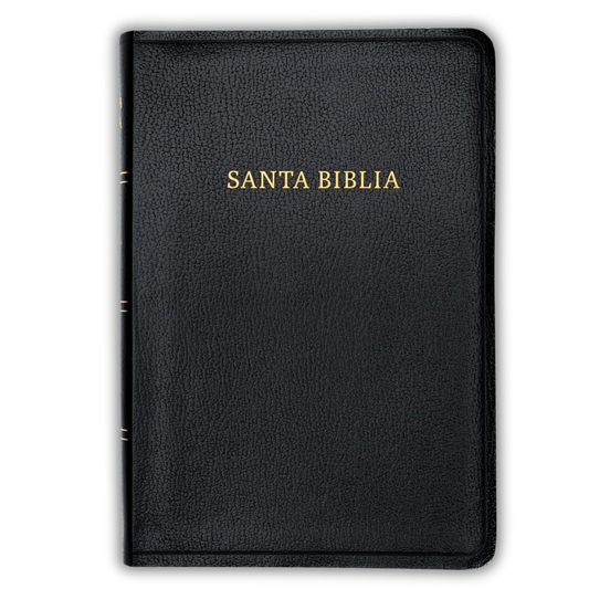 Biblia Letra Súper Gigante 19 pts RVR1960 – Piel Sintética Negra con Índice y Cierre (Zipper) Edición en Español – Fácil Lectura y Uso Diario