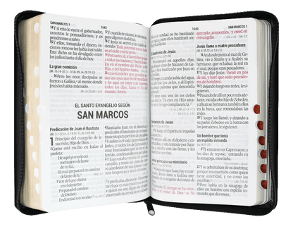 Santa Biblia Letra Gigante  Negra con Zipper – RVR1960